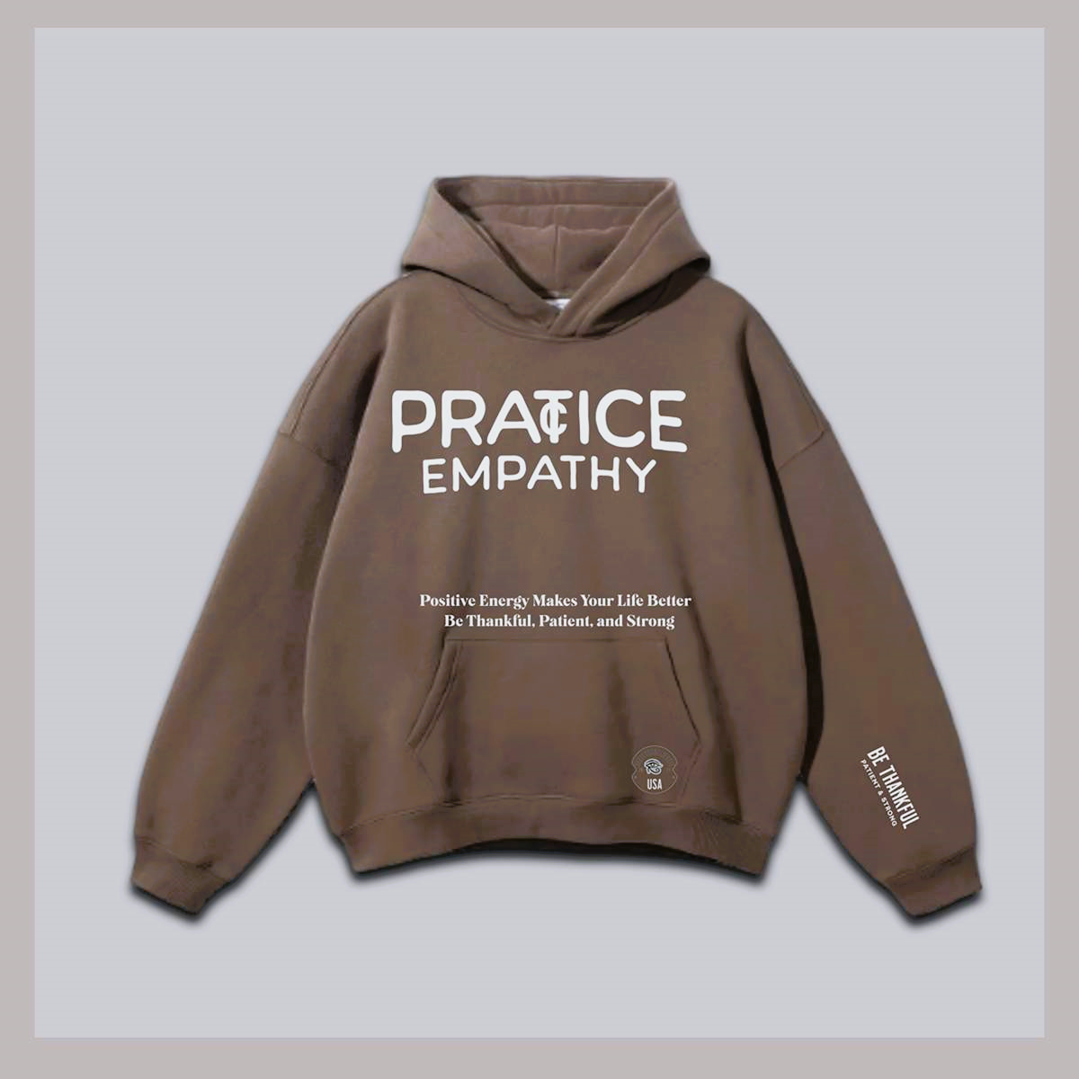 PRACTICE EMPATHY Set_ Hoodie + T-Shirt